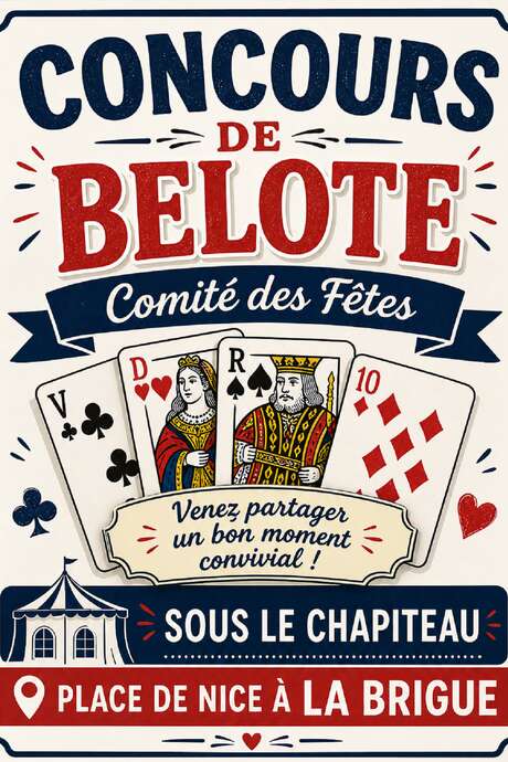 Concours de belote, Comité des Fêtes