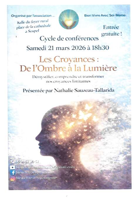 Cycle de conférences : "Les croyances : de l'ombre à la lumière"
