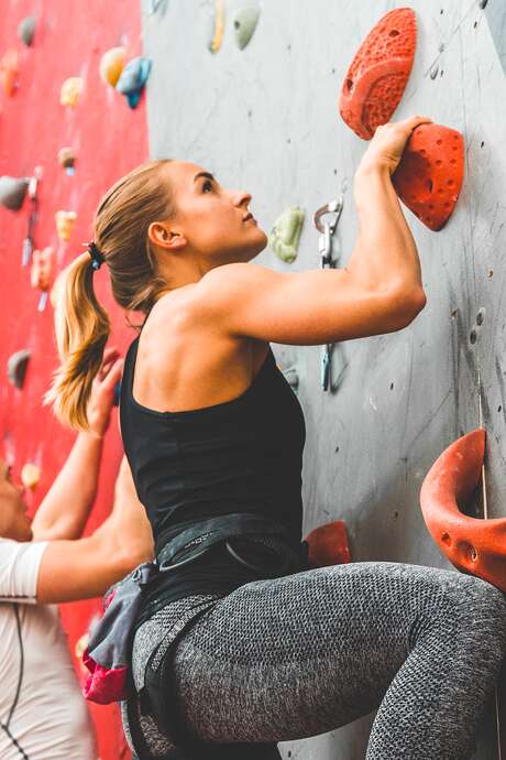 Championnat départemental d'escalade de bloc