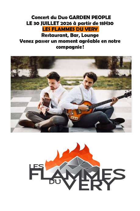 Concert duo GARDEN PEOPLE