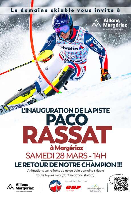 Inauguration de la piste Paco Rassat
