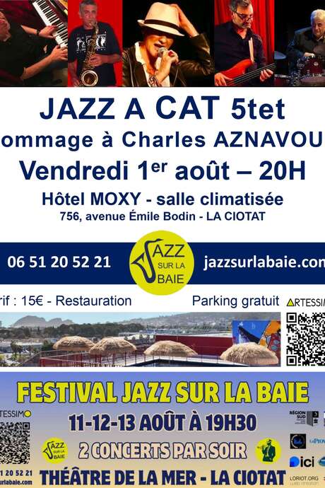 Concerto Jazz A Cat Quintet - Omaggio a Charles Aznavour