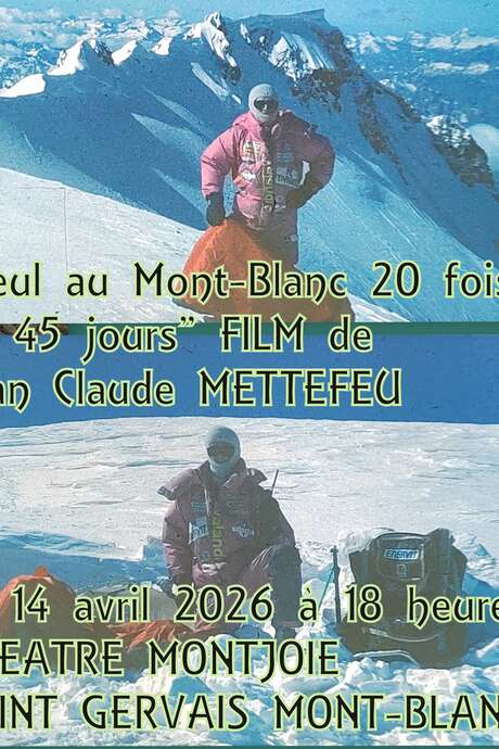 Seul au Mont-Blanc 20 fois en 45 jours