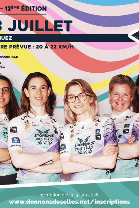 Donnons des elles au vélo J-1 / Etape 19 Gap - Alpe d'huez