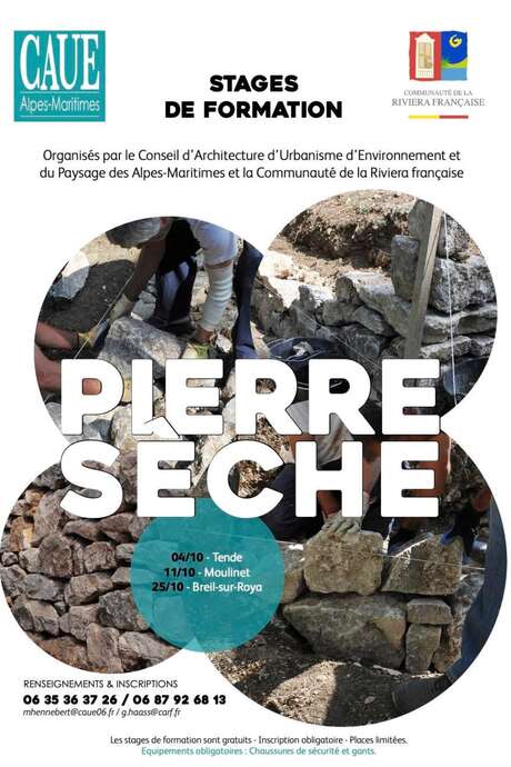 Stage de formation mur en pierre sèche