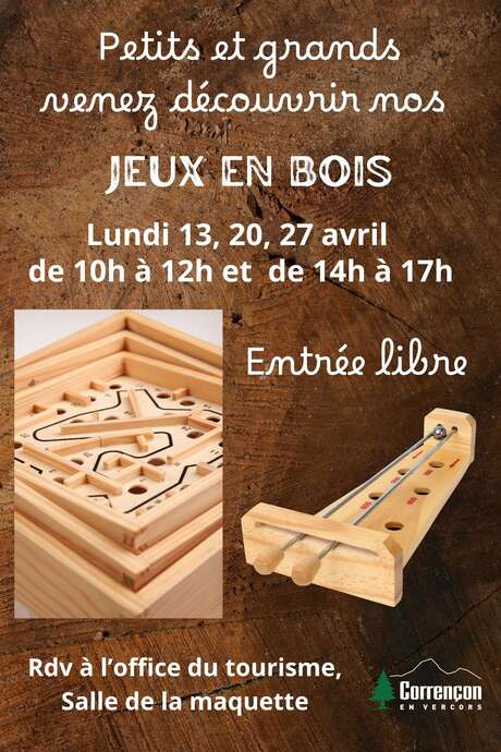 Jeux en bois pour petits et grands