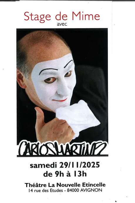 Stage de mime