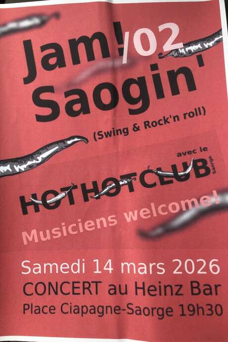 Concert au Heinz Bar : Hot Hot Club