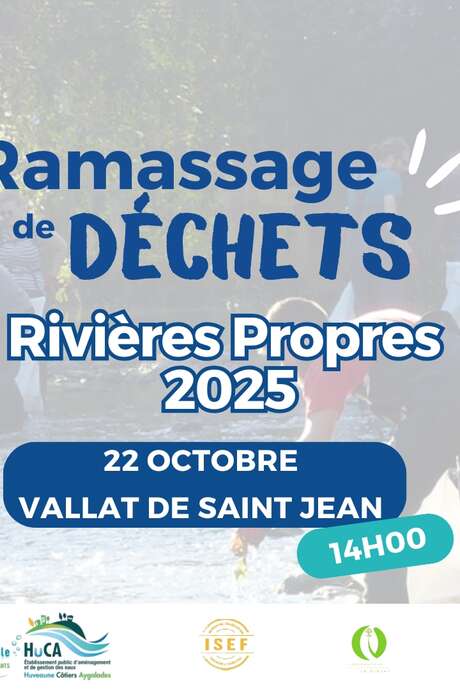 Raccolta dei rifiuti Rivières Propres (Fiumi Puliti) a La Ciotat