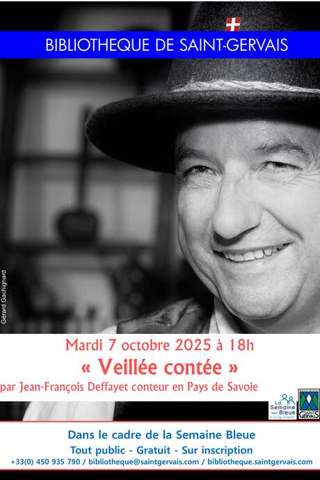 Storytelling evening with Jean-François Deffayet