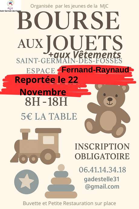 Bourse aux Jouets et aux Vêtements