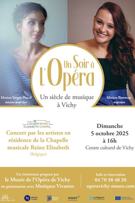 Un soir à l'Opéra, un siècle de musique à Vichy