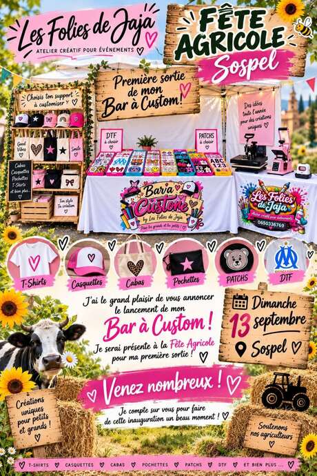 "Les Folies de Jaja" Custom Bar