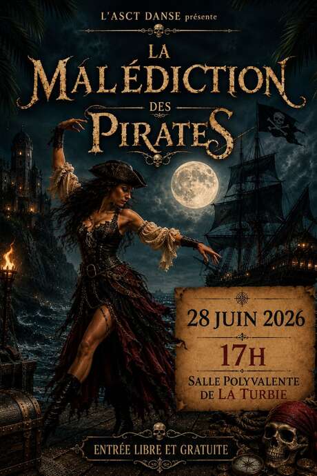 "Curse of the pirates" show