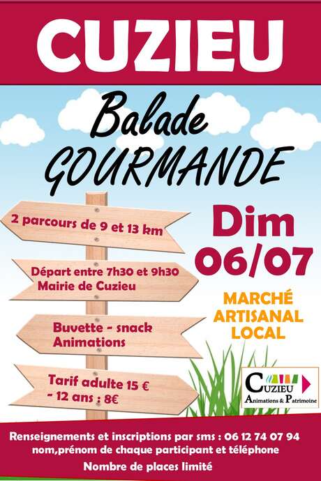 Balade gourmande et marché artisanal
