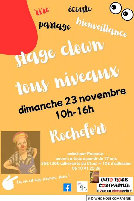 Adult clown workshop