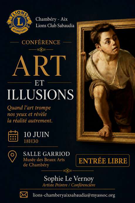 Conférence : Art et illusions