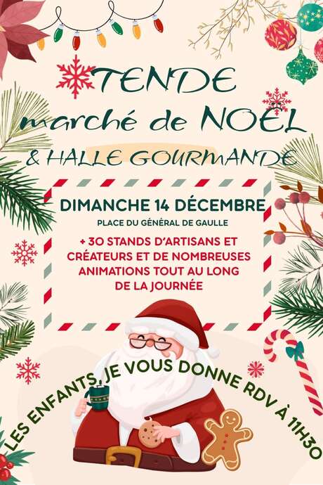 Großer Weihnachtsmarkt und Gourmethalle