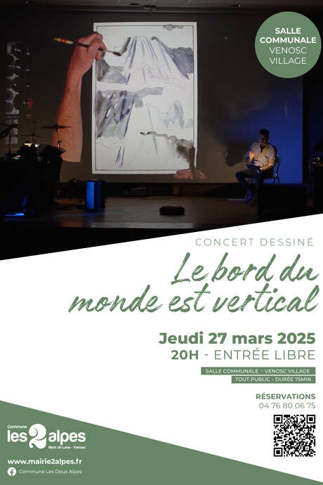 Concert dessiné - Le Bord du monde est vertical