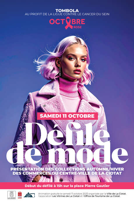 Défilé de mode automne/hiver dans le centre-ville de La Ciotat