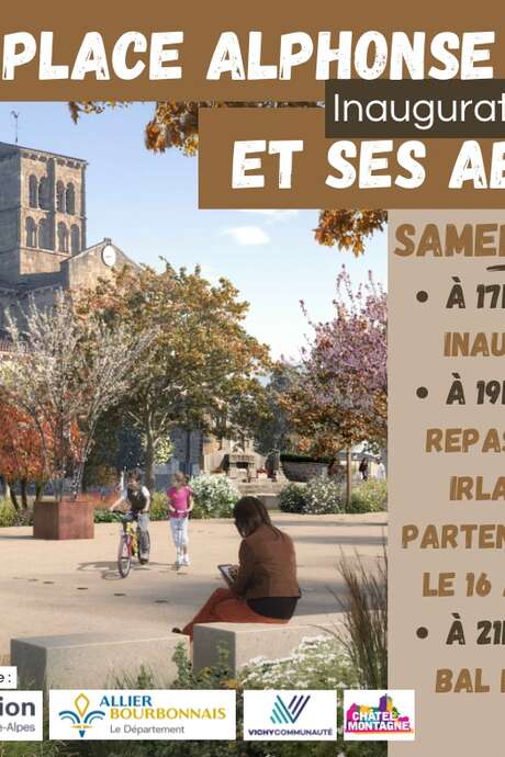Inauguration place Alphonse Corre et ses abords