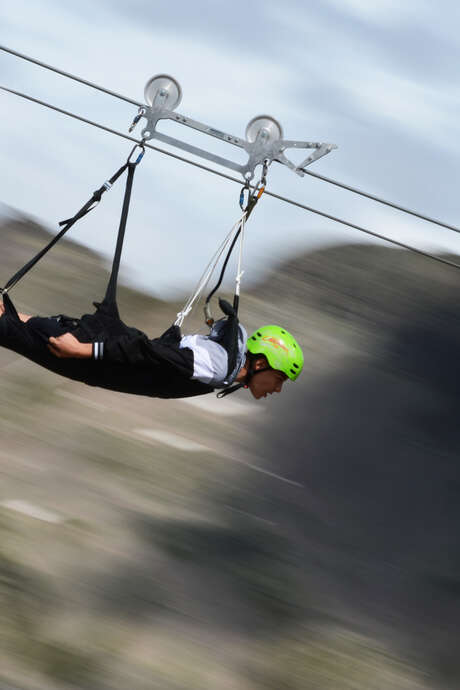 Special teens: zipline outing