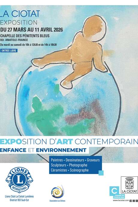 Exposición de arte contemporáneo: Infancia y medio ambiente