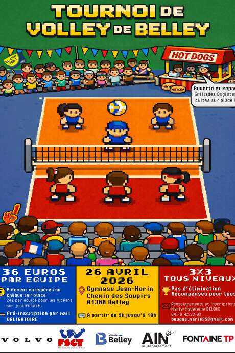 3x3 volleyball tournament