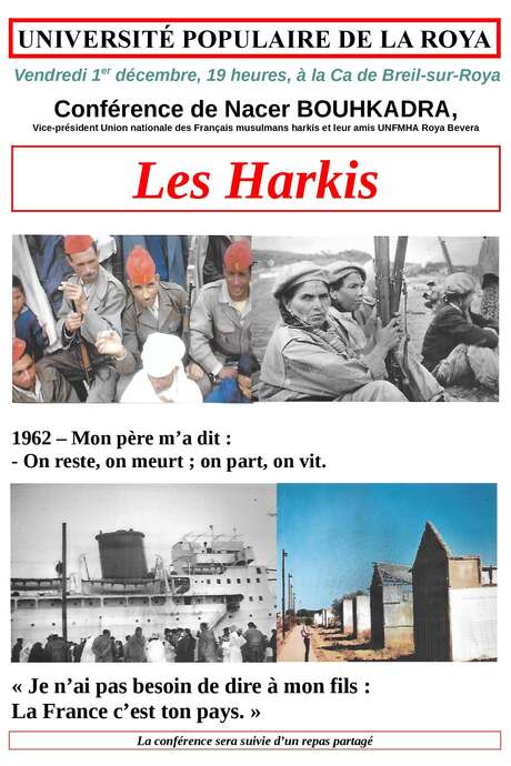 Conférence "Les Harkis"
