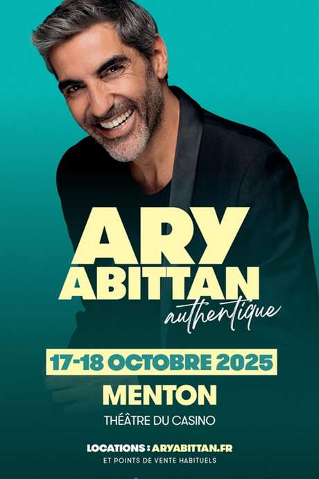 Casino Barriere Artistic Season 2025 - 2026 Ary Abittan, "Authentique