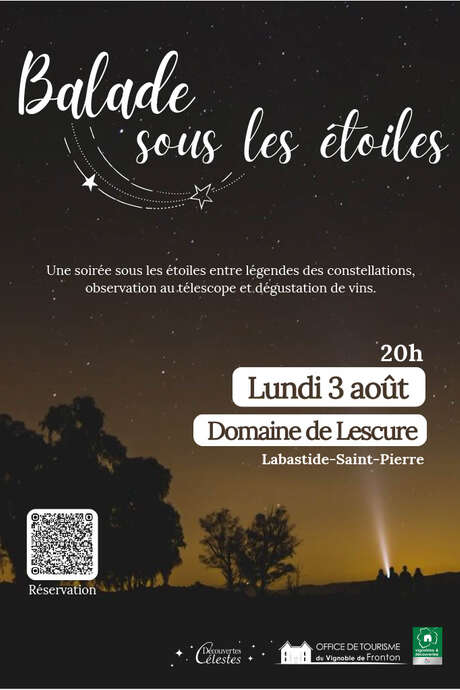 Balade sous les étoiles