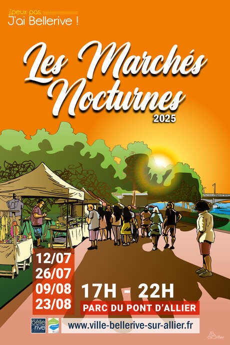 Marchés nocturne de Bellerive-sur-Allier