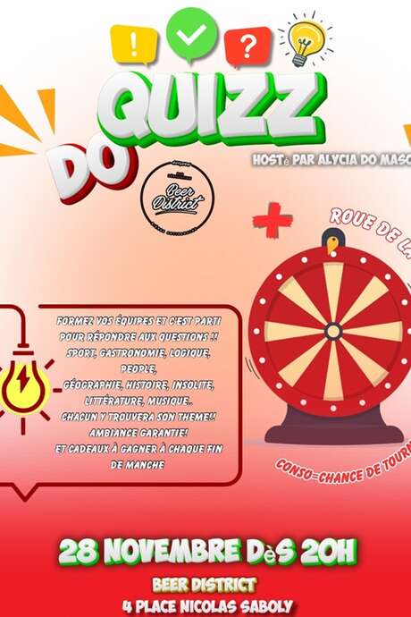 Quizz do Beer District