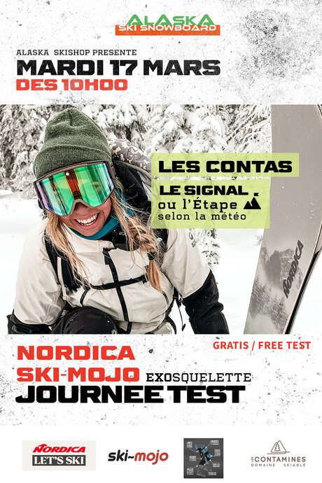 Journée test Nordica - Ski-Mojo - Exosquelette par Alaska Skishop