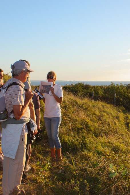 Nachtführung auf der insel madame mit ihrer befestigungsanlage