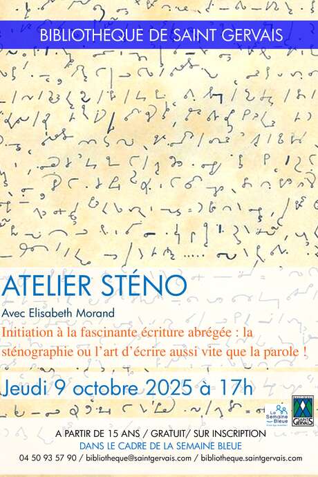 Stenography workshop