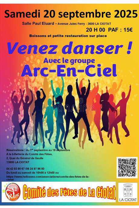 Dance evening with the band Arc-en-Ciel