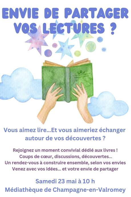 Envie de partager vos lectures ?