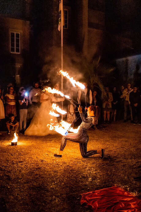 Spectacle de feu - Flammes tribales