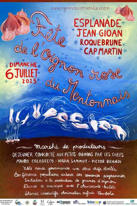 Fête de l'Oignon Rose du Mentonnais