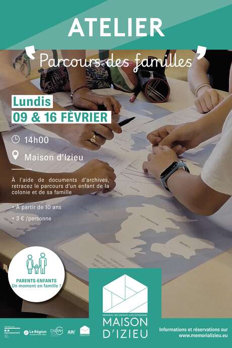 Atelier d’investigation Parcours des familles