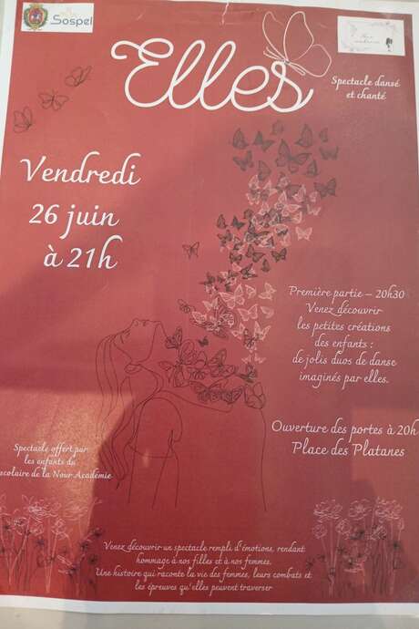 Spettacolo di canto e danza "Elles"