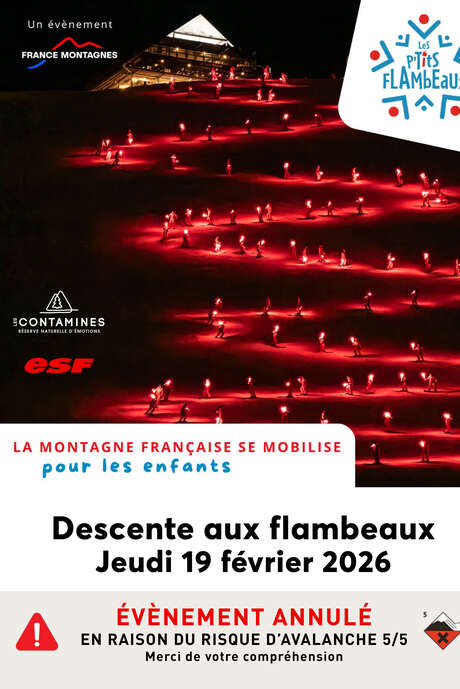 ANNULE - Les p'tits Flambeaux : descente aux flambeaux solidaire