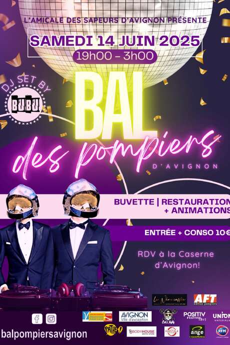 Ball der Feuerwehr von Avignon