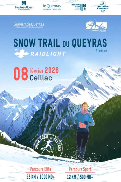 Snow trail du Queyras