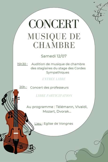 Concert de Musique de Chambre