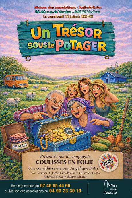 Théâtre : Un trésor sous le potager