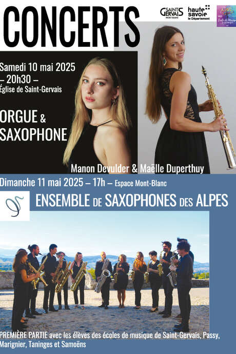 Concert Saxophone & Orgue