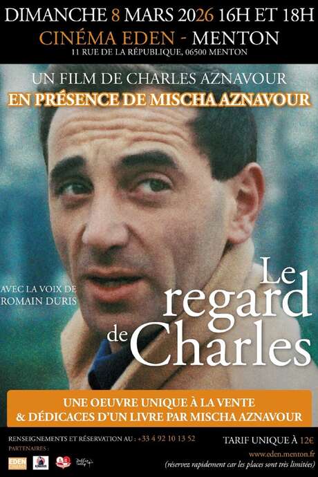 Cinema: "le regard de Charles" in the presence of Mischa Aznavour