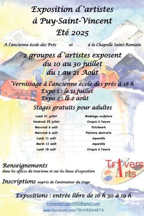 Stage Travers'Arts :  Modelage-sculpture